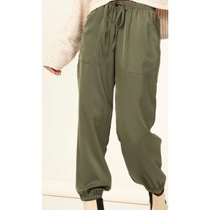 Chic Drawstring Jogger Pants